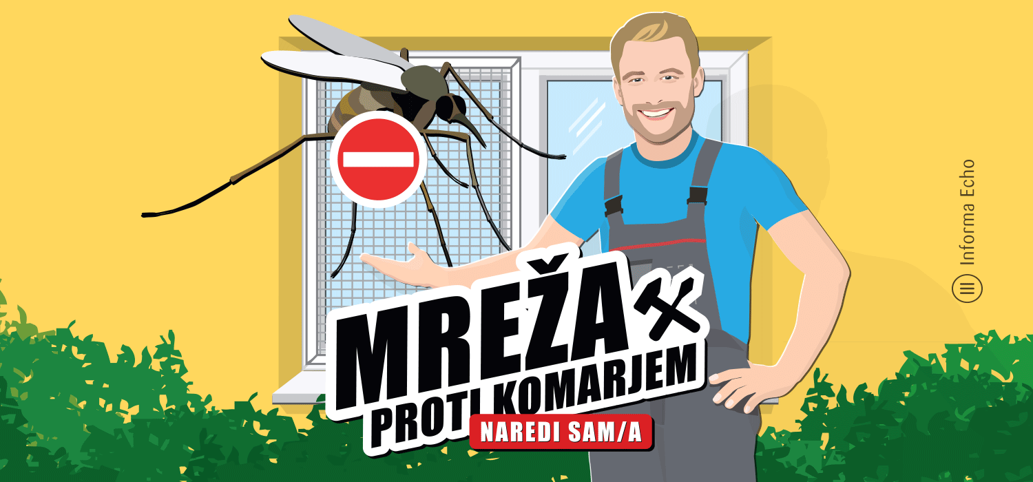 Naredi sam/a – mreža proti komarjem (video)
